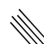 Aopin 3mm(OD) Carbon Fiber Rod for RC Airplane Matte Pole US, Length 400mm, Solid, 4pcs