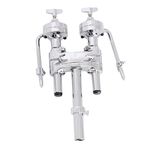 sharprepublic Double Tom Holder Mount For Bass Drum Parts Accessories