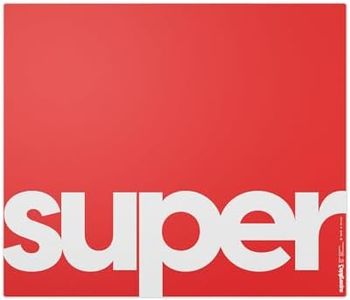 Pulsar Gaming Gears Esports Superglide3 Glass Mousepad Glass Mouse Pad Anti-Slip Domestic Authentic 19.3 x 16.5 inches (49 x 42 cm) (XL, Red)