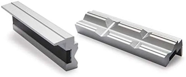 Woodriver 4" Aluminum Prismatic Jaws For Vise Pair