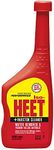 Heet Iso-HEET Water Remover And Premium Fuel Line Antifreeze + Injector Cleaner Helps Increase Gas Mileage Improves Engine Performance Year Round Performance, 12 fl. oz. (28202), Red