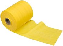 THERABAND Latex-Free Resistance Band for Pilates, Home Gym, Rehab, Professional Physical Therapy & Fitness Equipment, Resistance Training, 22.9 Metre, Yellow, Light