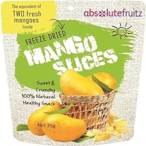 Absolute Fruitz Freeze Dried Two Mangoes Slices 35 g