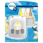 Febreze with Ambi Pur 3Volution Air Freshener Plug In Starter Kit Vanilla Blossom, 3 Alternating Scents To Clean Away Odours, 20 ml