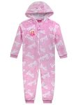 Barbie Onesie For Girls | Girls Onesies | Pink Fleece Pyjamas For Kids | Official Merchandise | 5-6 Years