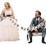 Nema JUST Married Wedding Banner