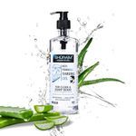 shuraim essentials Shaving Gel Non Foaming Clear Cut Professional Aloe Vera N Glycerin | Maximum Visibility N Smooth Beard Shaving Gels (500 Ml) For Men Woman Paraben And Sulpfate Free, (Blue 500Ml)