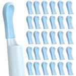 Ear Wax Removal Replacement Tips for All Ear Camera,30PCS Replacement Tips Ear,Ear Camera Tips for Teens Adults Wet/Dry Ear Cleaner,Soft Replacement Ear Spoon Accessories