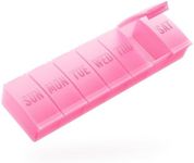 Barhon Pill Organizer Large, Weekly