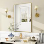 BEAUTYPEAK Wall Mirror 20" x 28" Re