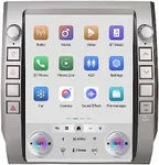 Cidava T-Style Car Radio, CarPlay Stereo for Toyota Tundra 2014-2021, 12.1 Inch Android Head Unit Replacement Support Wired and Wireless Car Play/Android Auto, AM/FM Radio, Back-Up Camera