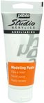 PEBEO 524128 Studio Acrylics Auxiliaries - Modelling Paste 100ml tube,White