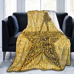 African American Black Girl Ultra Soft Throw Blanket Flannel Fleece All Season Light Weight Living Room/Bedroom Warm Blanket