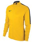 NIKE Women's W Nk Dry Acdmy18 Trk Jkt Sport Jacket, tour yellow/anthracite/Black, XS UK