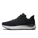 New Balance Men's Fresh Foam X 880 V13, Phantom/Black Metallic/White, 9 Narrow