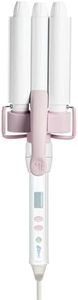 Mane 0.86" Triple Ripple Mini Waver & Power Base Hair Tool Bundle - Mini 3 Barrel Hair Waver for Natural-Looking Waves, Frizz-Free Volume & Beachy Texture - Includes Power Bottom Base (1 Count)