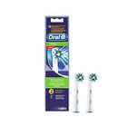 Oralb CrossAction Replacement Electric Toothbrush Head (Pack of 2 (4 Brush Heads)