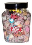 Assorted Salt Water Taffy Gift jar 100 X Pieces Gluten Free, Peanut Free, Tree NUT Free Guaranteed to RECIEVE 80 X Different Flavours Great sharing jar