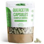 Quercetin Complex 1000mg Per Serving | Quercetin Supplement | Antioxidant Supplement for Immune Support | 98% Purity Extract | 60 Capsules | High Potency Quercetin Complex