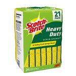 Scotch-Brite Heavy Duty Scrub Sponge, 21-Count