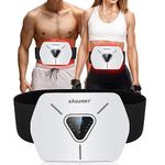 WaJiu EMS Muscle Stimulator, All-in-one Trainer Machine, 8 Modes & 30 Levels, Abs Exercise Equipment for Men & Women, Home Office Travel Fitness Exercise