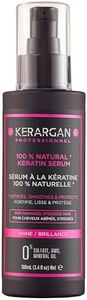 Kerargan - Suero Capilar Ultra Reparador con Queratina para Cabello Dañado - Protector, Alisante - Aceite Mineral Natural de Ricino, Macadamia, Argán - Sin Sulfatos, GMO - 100ml