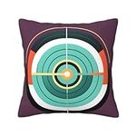 NEZIH Vector Design Target Print Throw Pillow Covers Outdoor Home Deco Throw Pillows Cases for Couch Bed Sofa Bedroom