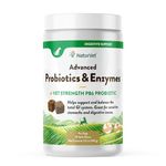NaturVet Advanced Probiotics Enzymes Plus Soft Chew for Pets Dogs Health 70ct