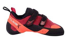 Climb X Red Point NLV Women's Climbing Shoe 2019 (Women's 12/ Men's 10.5, Red), Red, 6 Narrow