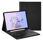 LAMA 10.9&11 Inch iPad Keyboard Case with Touchpad, Wireless Keyboard Case for 10.9&11 in iPad (iPad Air 5th/4th & iPad Pro 2022/2021/2020/2018) iPad Case with Wireless Keyboard &Pencil Holder,BK