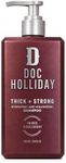 DOC HOLLIDAY Thick + Strong Men's Shampoo, Smoked Huckleberry Scent 1000 mL