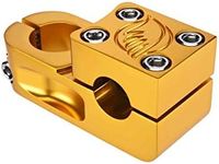 SE Bikes Narler Stem BMX Clamp with Wing Logo, Gold