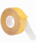 NUDFSY 20m×20mm Double Sided Tape, Double Tape Strong for Wall, Waterproof Tape Non-Trace Fixed Carpet Double-Sided Tape Transparent Suitable for Floor Protective Film Splicing Fixed