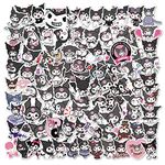 Vinyl Stickers Compatible with Kur-omi and Mel-ODY 100 Pieces, Waterproof Anime Stickers for Laptop Water Bottle Skateboard Travel Luggage Scrapbooking Notebook, Anime Decals for Kids Teens Girls