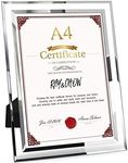 Ray & Chow A4 Glass Certificate Pho