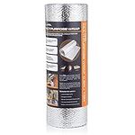 SuperFOIL Foil Insulation Roll 0.6m x 10m - Energy Saving DIY Bubble Foil Sheet - 3-in-1 Sustainable Thermal Insulation Reflective Radiant Barrier & Vapour Barrier - Multi Purpose for Home & Auto