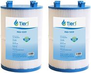 Tier1 Pool & Spa Filter Cartridge 2-pk | Replacement for Dimension One 1561-00, Pleatco PDO75-2000, FC-3059, C-7367, Aladdin 17541 and More | 75 sq ft Pleated Fabric Filter Media