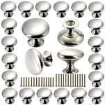 POZEAN 30 Pack Cabinet Knobs Brushe