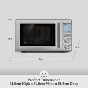 Sage Combi Wave 3-in-1 Microwave Oven, 32L – Air Fry, Grill & Convection