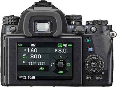 Pentax KP DSLR Camera, Black – High-Resolution Digital SLR