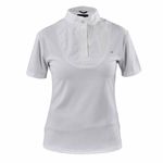 Shires Aubrion Short Sleeve Stock Shirt - White Small