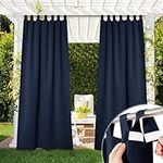 NICETOWN Patio Curtain for Outdoor 