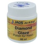 53 Arts Resin Diamond Glaze Polish 60 ML for Smooth, Glossy, Scratch - Resistant Finish.