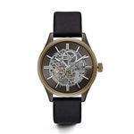 Kenneth Cole New York Men's Analog Chinese Automatic Watch with Leather Strap KC15171004