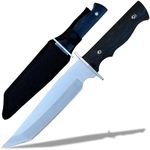 Tanto knife-Fixed Blade Knife with Sheath - Outdoor Knife - Camping Knife -Utility knife-EDC-Knife for Camp