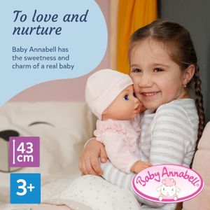 Baby Annabell Interactive Doll 43cm – Realistic Baby Toy