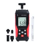 Digital 2-in-1 Tachometer Noncontact Laser Photo Sensor 3~100000RPM and Contact 3~19999RPM Meter RPM Gauge Tester Professional MAX/MIN/Hold Data, Handheld Car Engine Tool