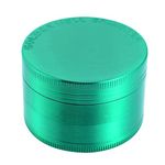 Golden Bell 2 inch Grinder 4 Layer Spice Grinder Zinc Alloy Grinder - Green