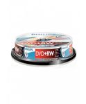 Philips DVD+RW 4.7Gb 4X Data/120min 10er Spindel