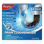 Vacplus Drain Clog Remover -12 Pack